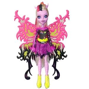 Monster High Bonita Femur Doll Freaky Fusion G1 Original